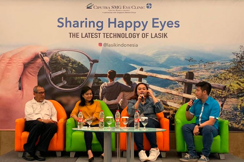 Health Talk: Sharing Happy Eyes Kelapa Gading, Jakarta September 2019